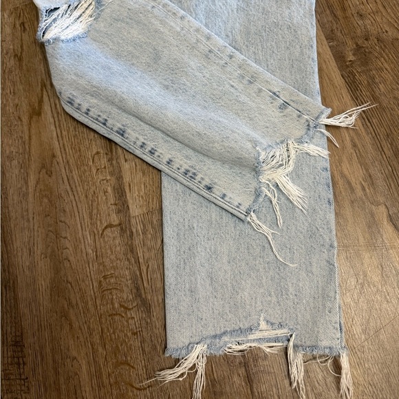 Pistola • Charlie High Rise Distressed Straight Jeans - Picture 16 of 16